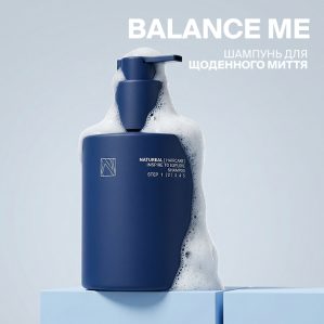 Безсульфатний шампунь для щоденного миття BALANCE ME