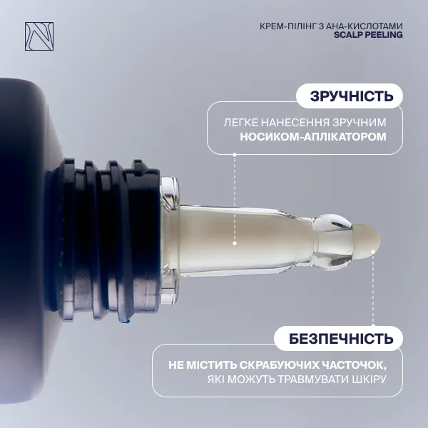 Крем-пілінг для глибокого очищення шкіри голови з АНА-кислотами - Зображення 6