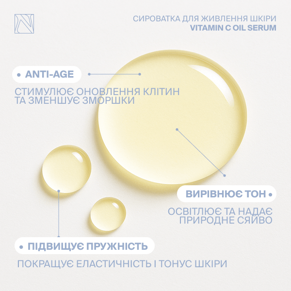 Anti-age сироватка для живлення шкіри з ефектом біоревіталізації OIL SERUM - Зображення 4