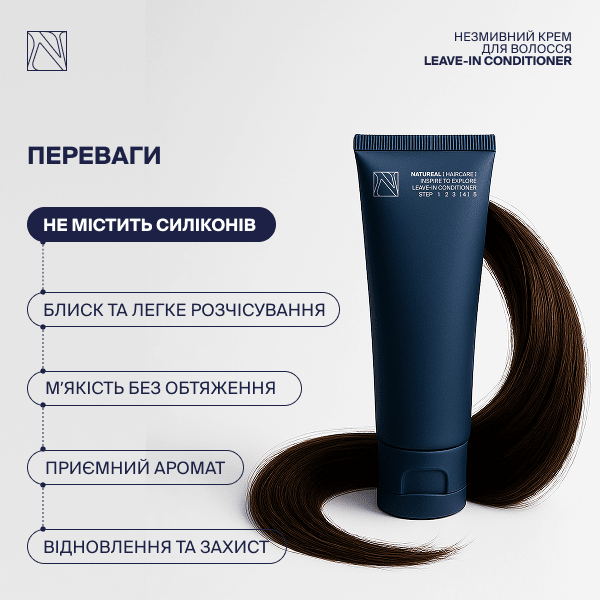 (gift) Незмивний крем для волосся LEAVE-IN - Зображення 3
