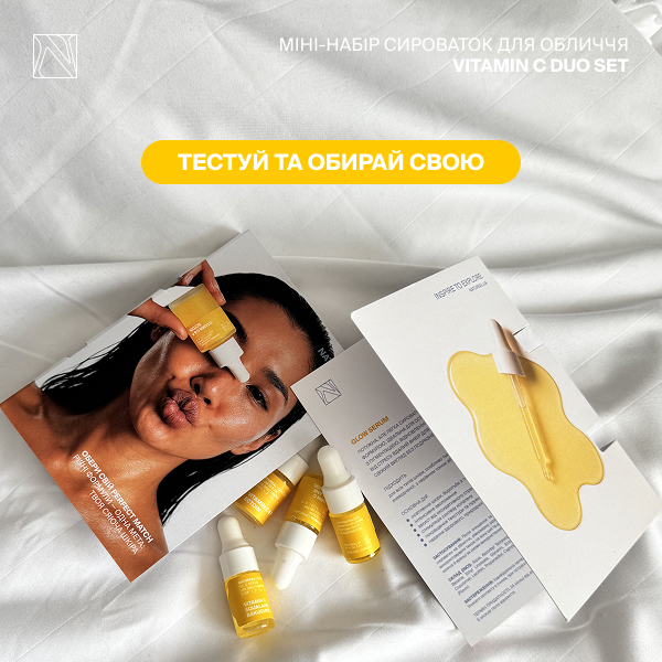 Міні-набір сироваток для обличчя VITAMIN C DUO - Зображення 3