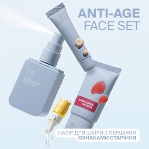 Набір для обличчя для сухої шкіри з першими ознаками старіння ANTI-AGE