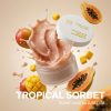 Крем-пілінг для шовковистої шкіри з кислотами та мінералами TROPICAL SORBET